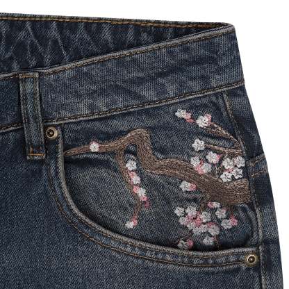 "blossom v2" patchwork Denim dark indigo-Coordom