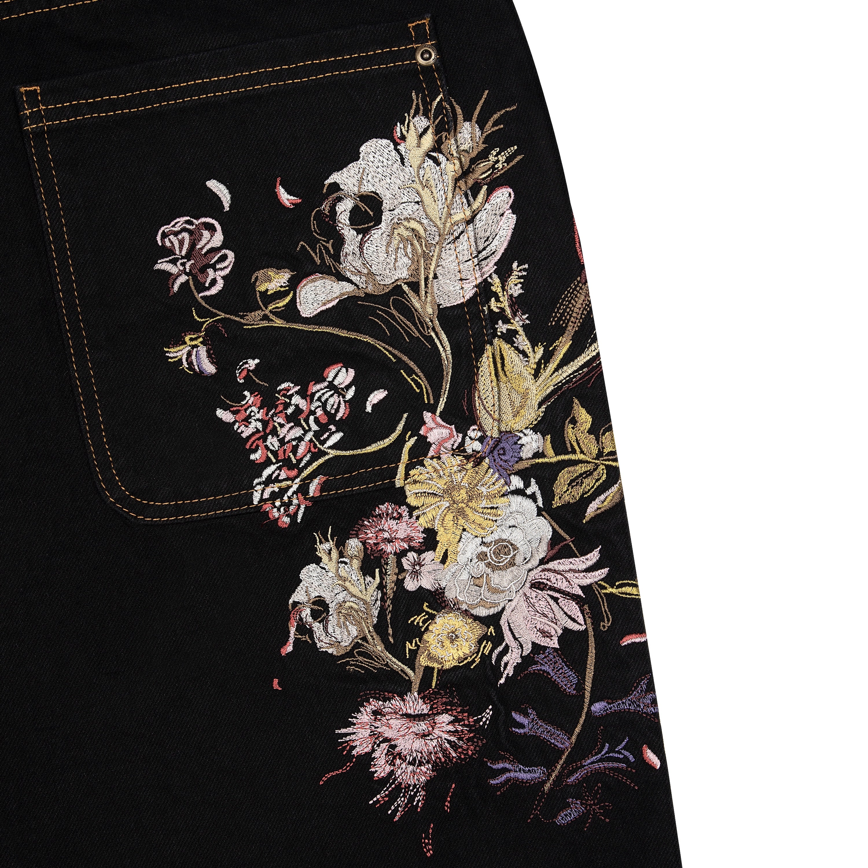 "garden of eden" Denim black-Coordom
