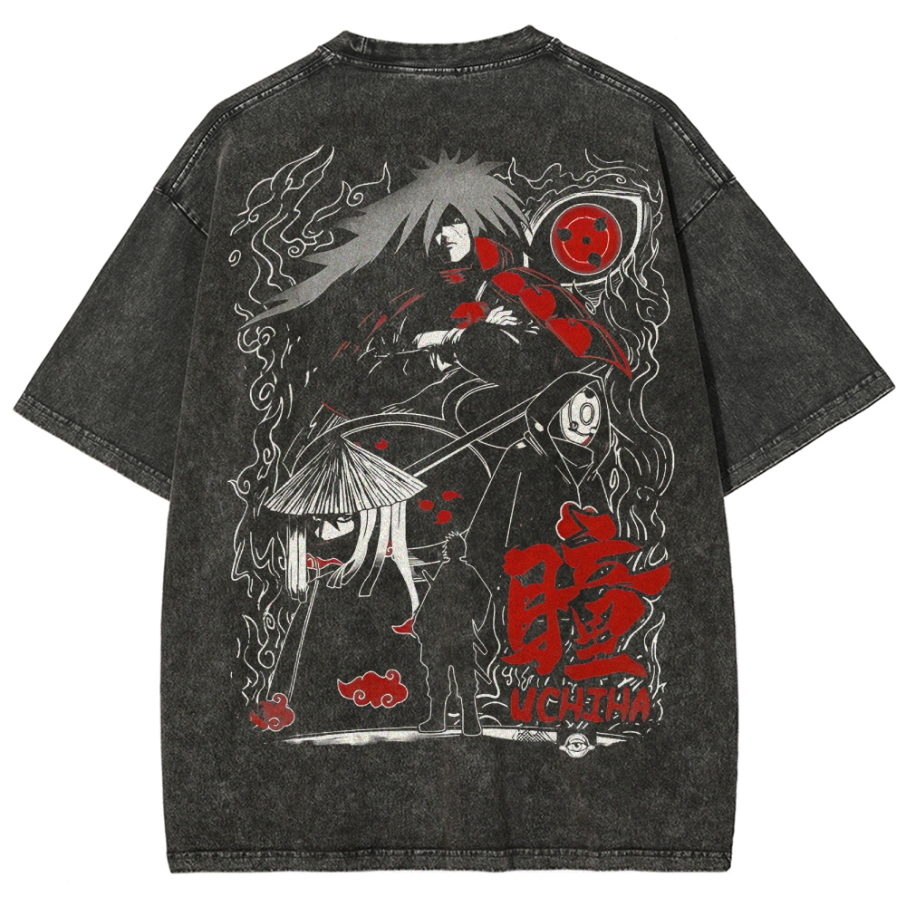 Naruto Unisex Fit Washed T-Shirt 2502006810-Coordom