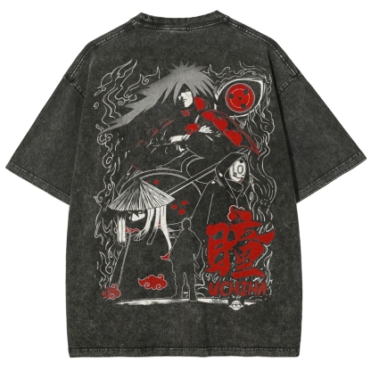 Naruto Unisex Fit Washed T-Shirt 2502006810-Coordom