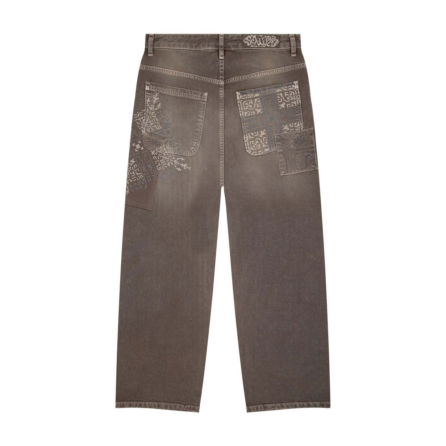  brown washed Denim-Coordom
