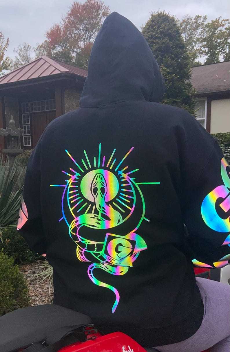 G7 Rainbow Reflective Hoodie-Coordom