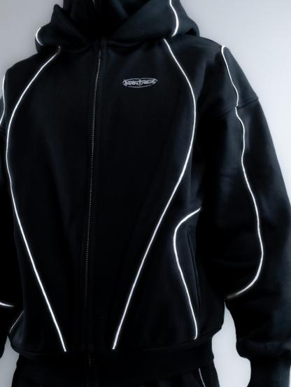 Black-out Phantom Hoodie-Coordom