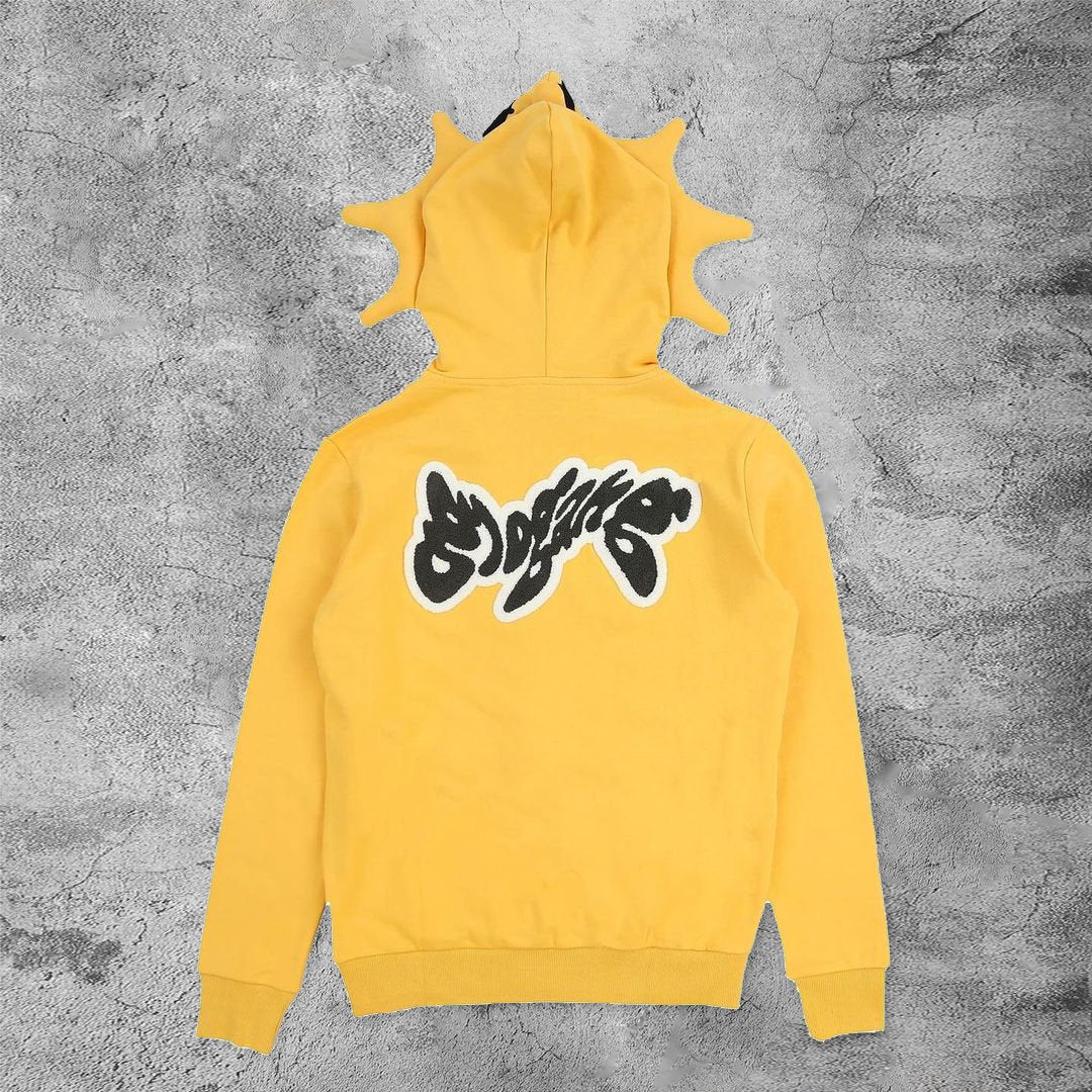 Casual star sun hat street sports home hoodie-Coordom