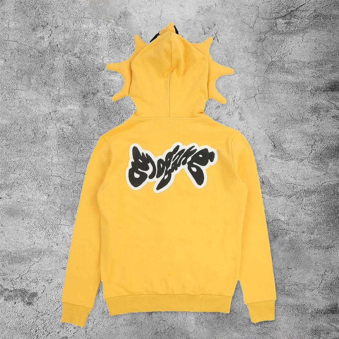 Casual star sun hat street sports home hoodie-Coordom