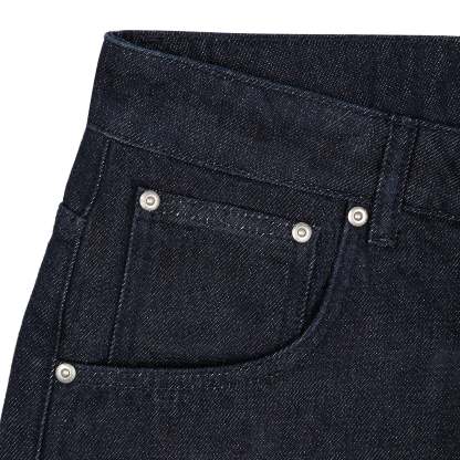 "whales v2" Jorts dark indigo-Coordom