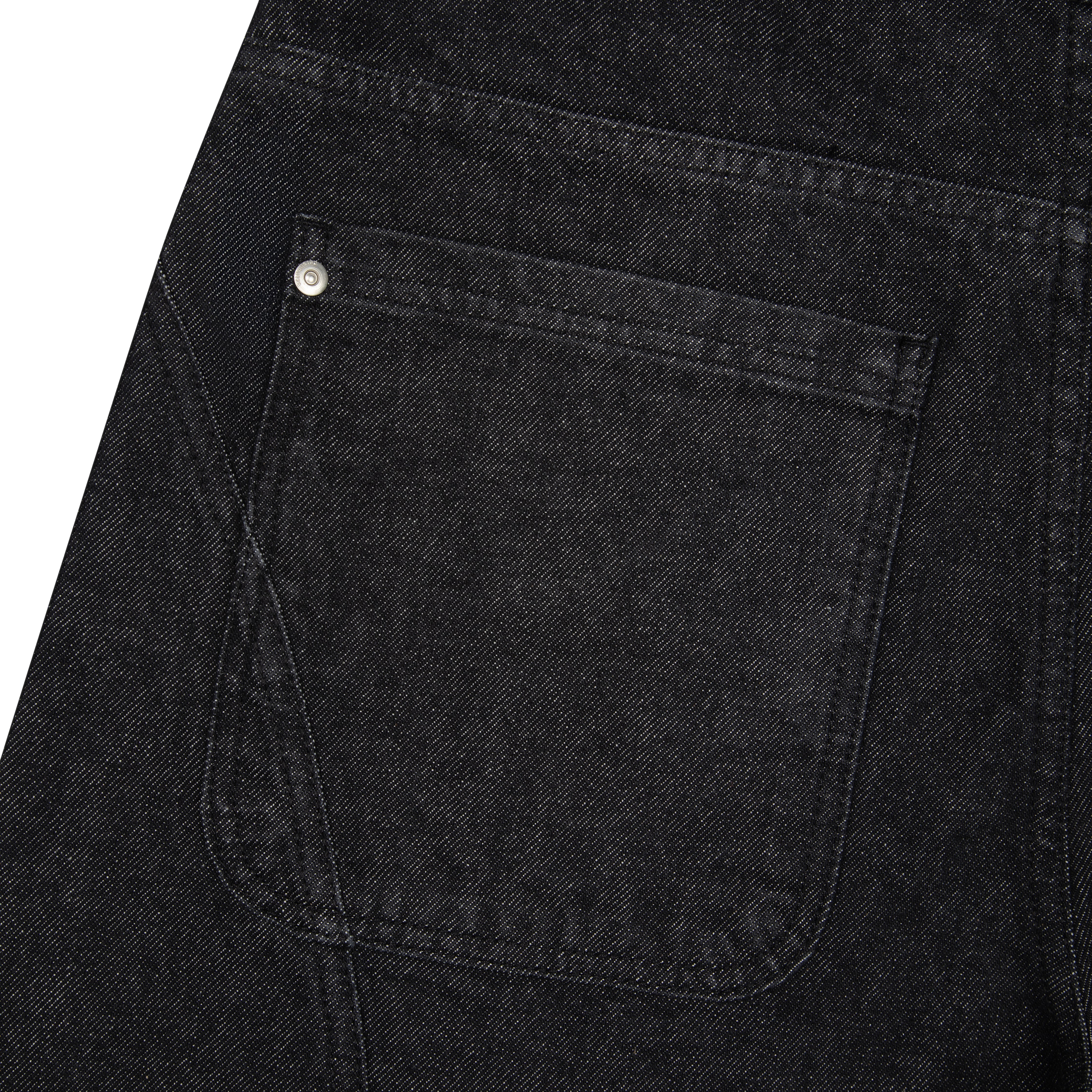 "yakuza" raw Denim black 02-Coordom