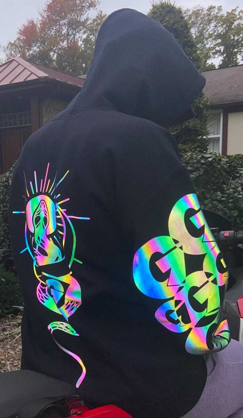 G7 Rainbow Reflective Hoodie-Coordom