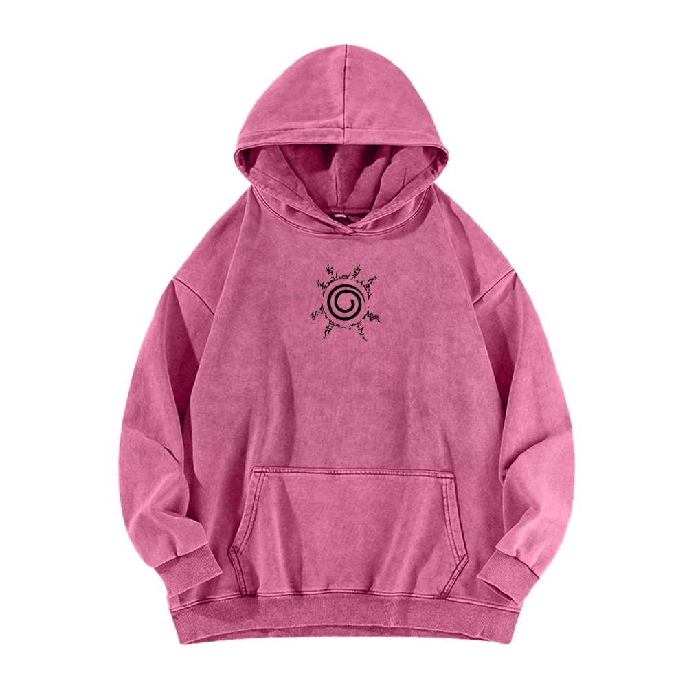 Naruto Casual Washed Hoodie 2509012969-Coordom