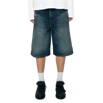 "koi fish v2" Jorts washed indigo-Coordom