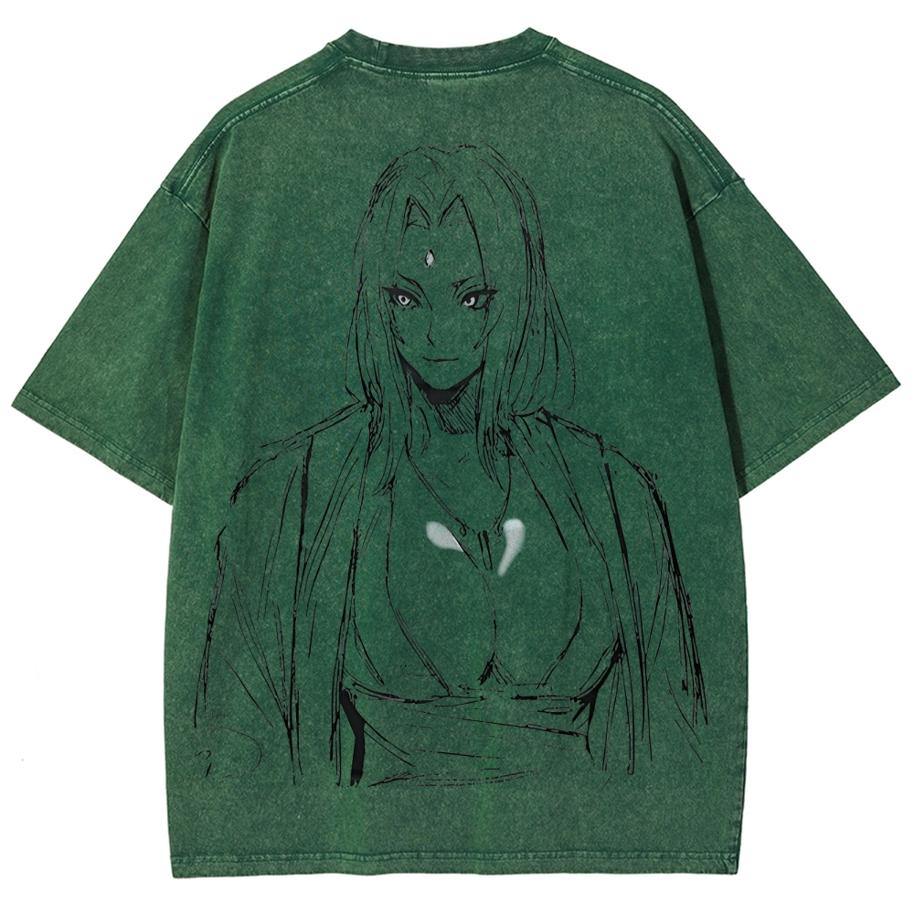 Naruto Unisex Fit Washed T-Shirt 2504009774-Coordom