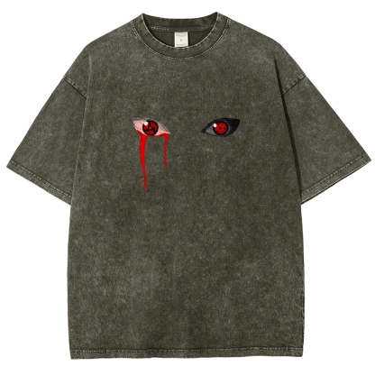 Naruto Unisex Fit Washed T-Shirt 2502003553-Coordom