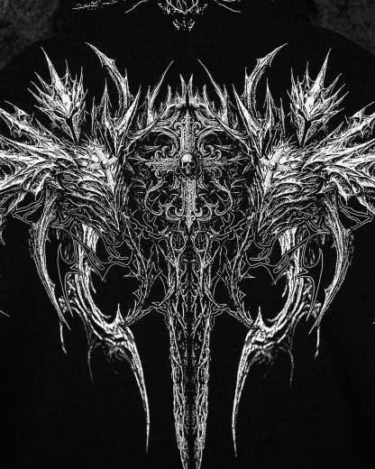 ABYSSWALKER OVERSIZED PULLOVER HOODIE-Coordom