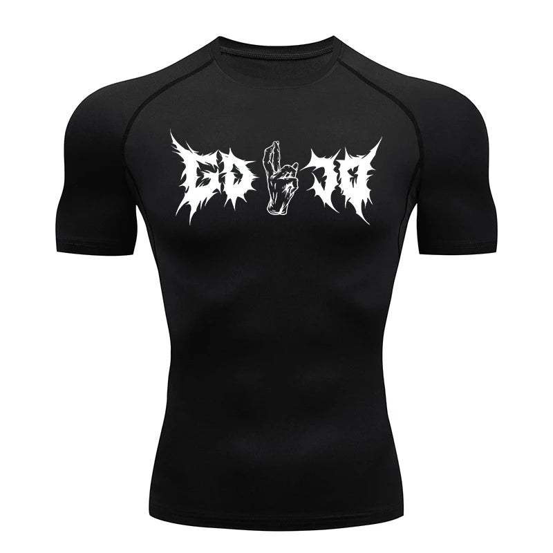 Gojo Print Compression T-Shirt-Coordom