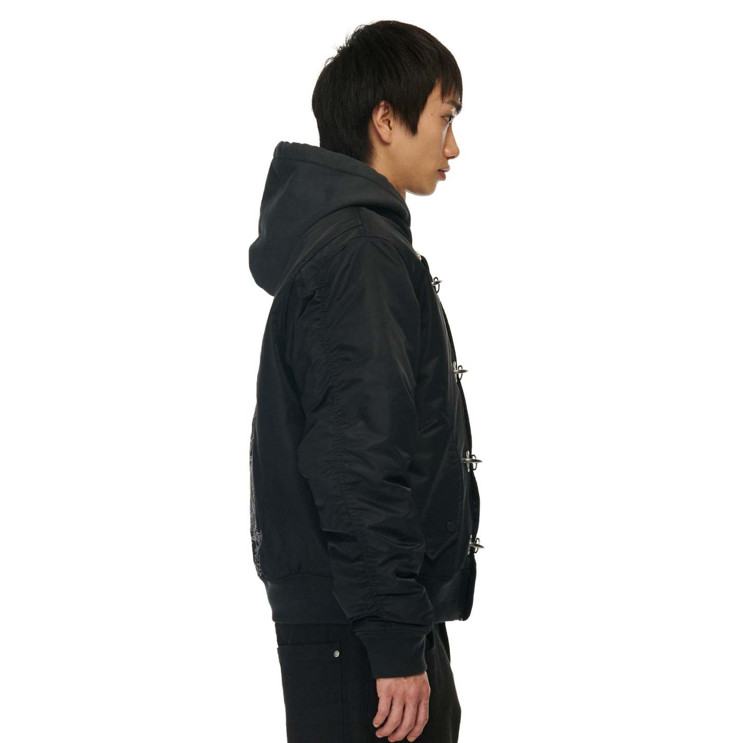 "yakuza" bomber Jacket black-Coordom