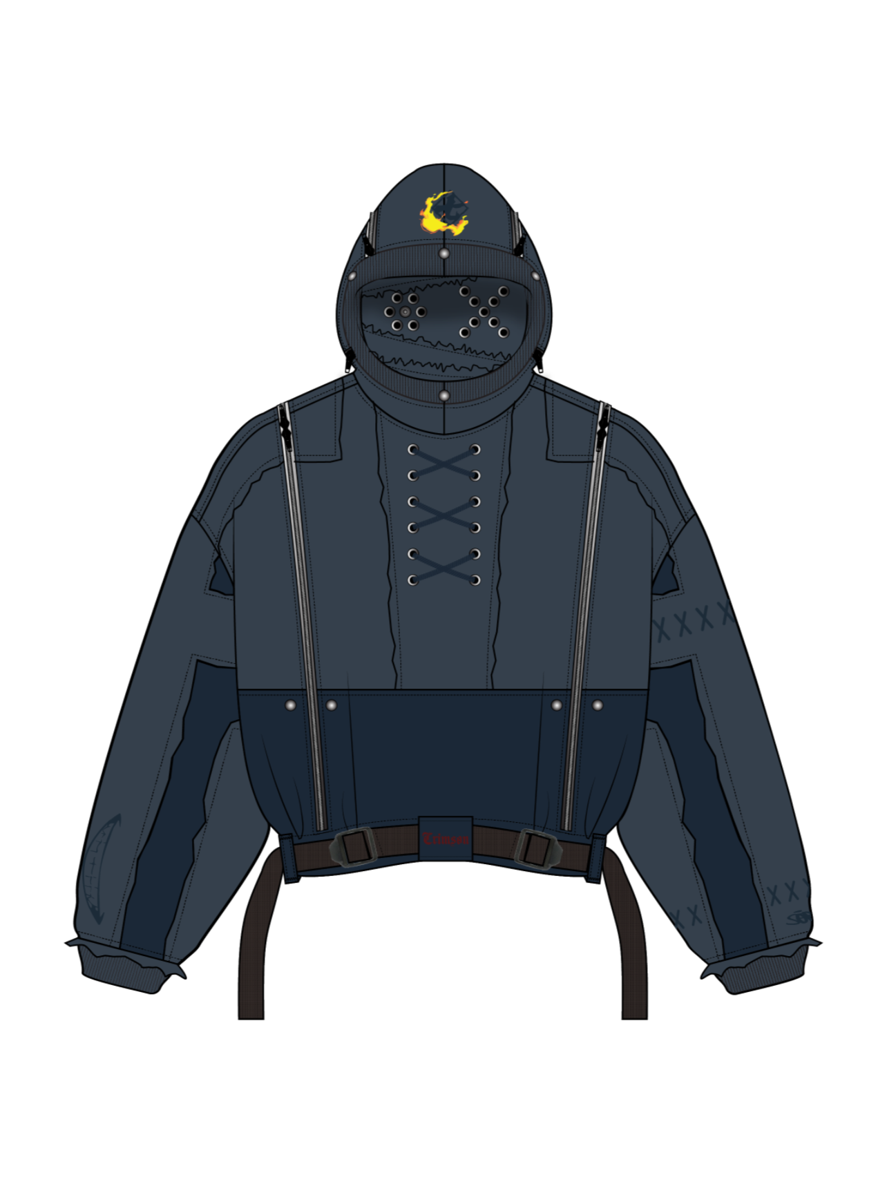 "INFERNO" Hoodie-Coordom