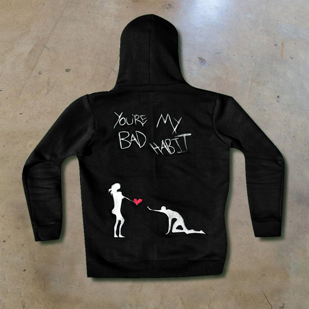 Fashion street style men's personality printed sweatshirt-Coordom