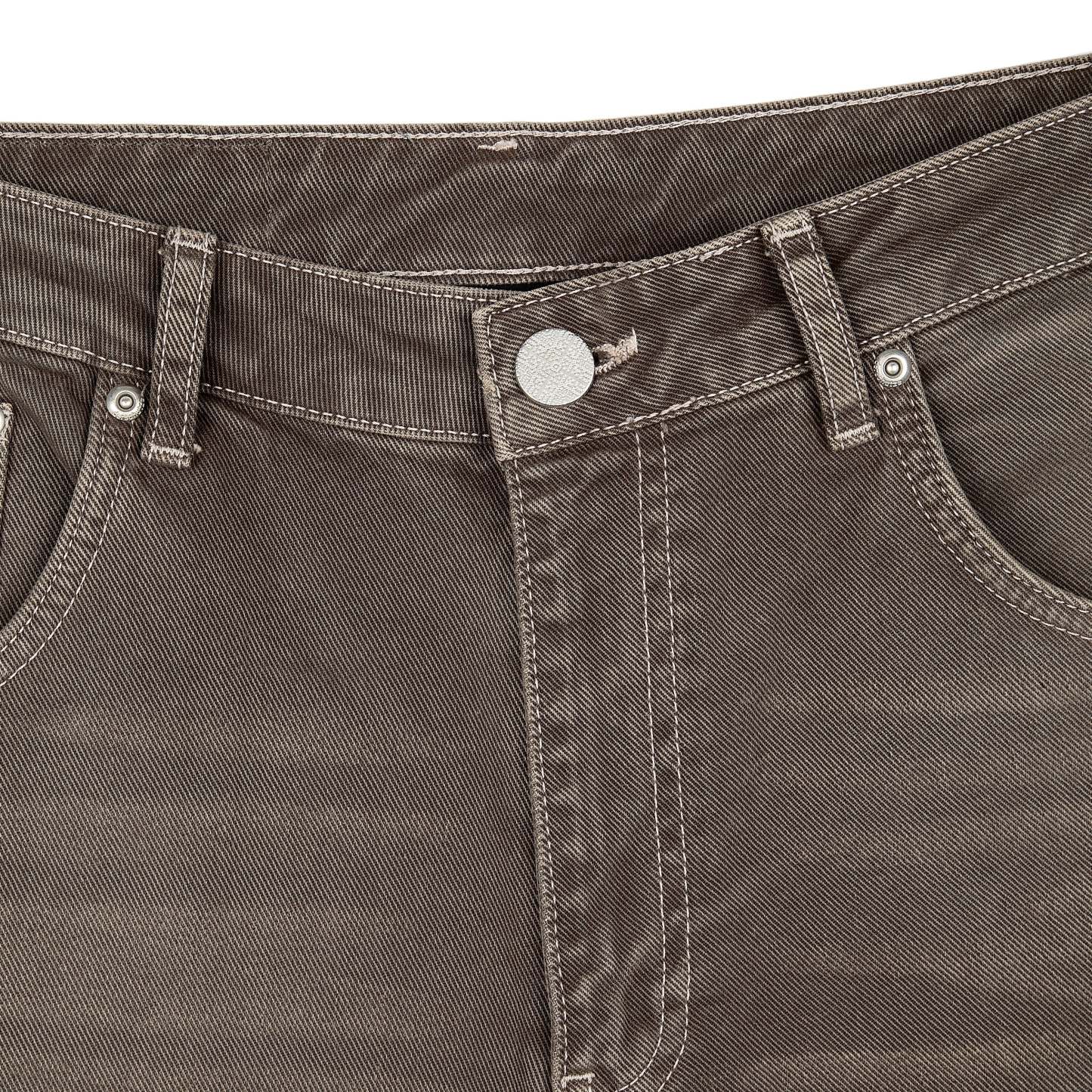  brown washed Denim-Coordom