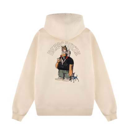 "graffiti" Hoodie beige-Coordom