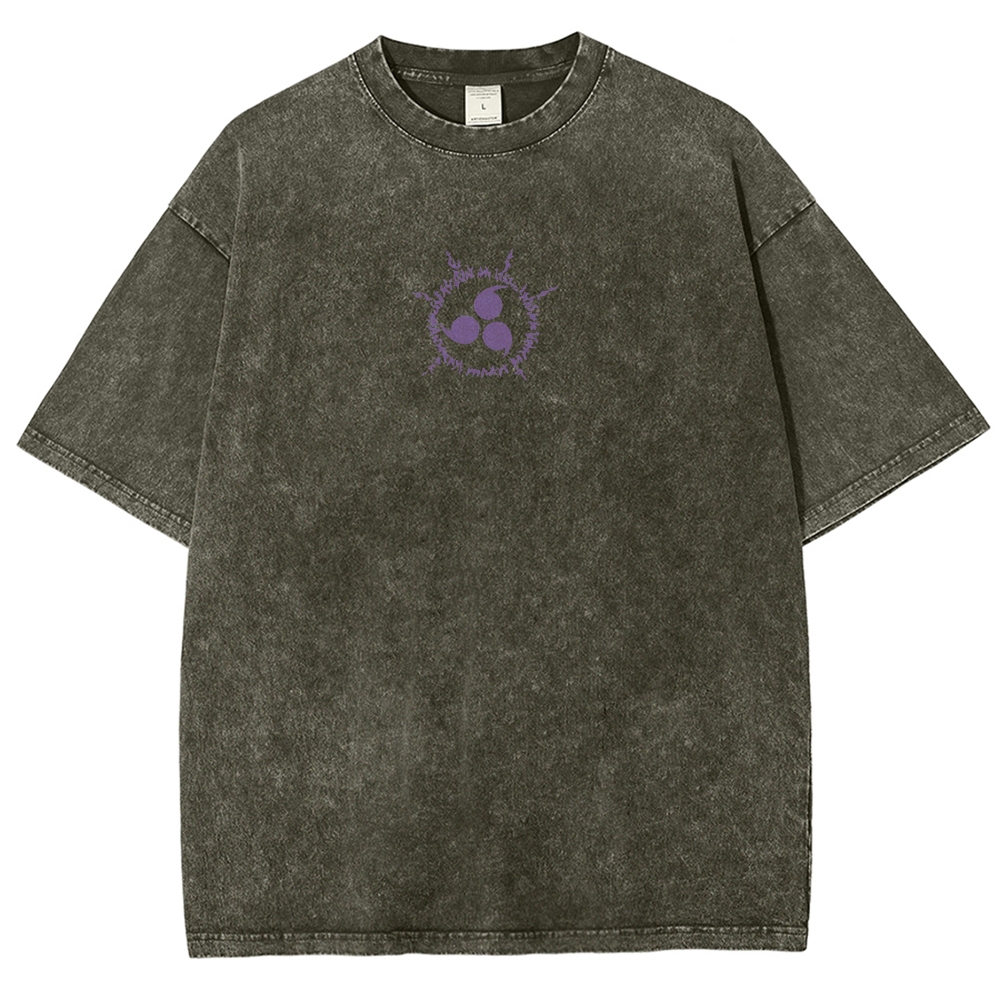 Naruto Unisex Fit Washed T-Shirt 2502003551-Coordom