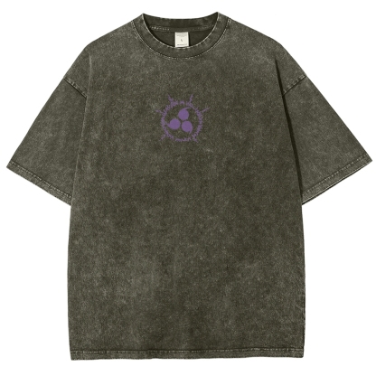 Naruto Unisex Fit Washed T-Shirt 2502003551-Coordom