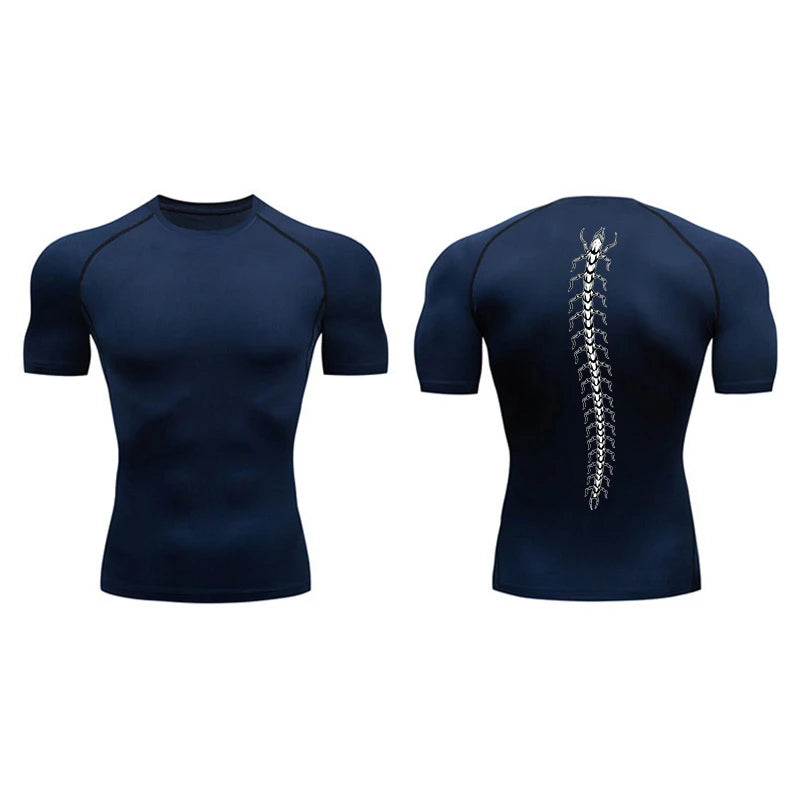 Kaneki Spine Compression T-Shirt-Coordom