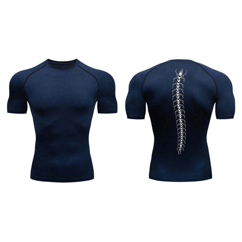 Kaneki Spine Compression T-Shirt-Coordom