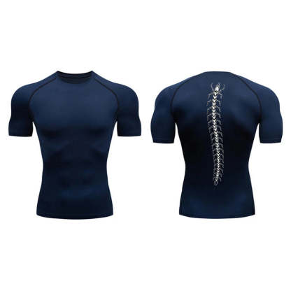 Kaneki Spine Compression T-Shirt-Coordom