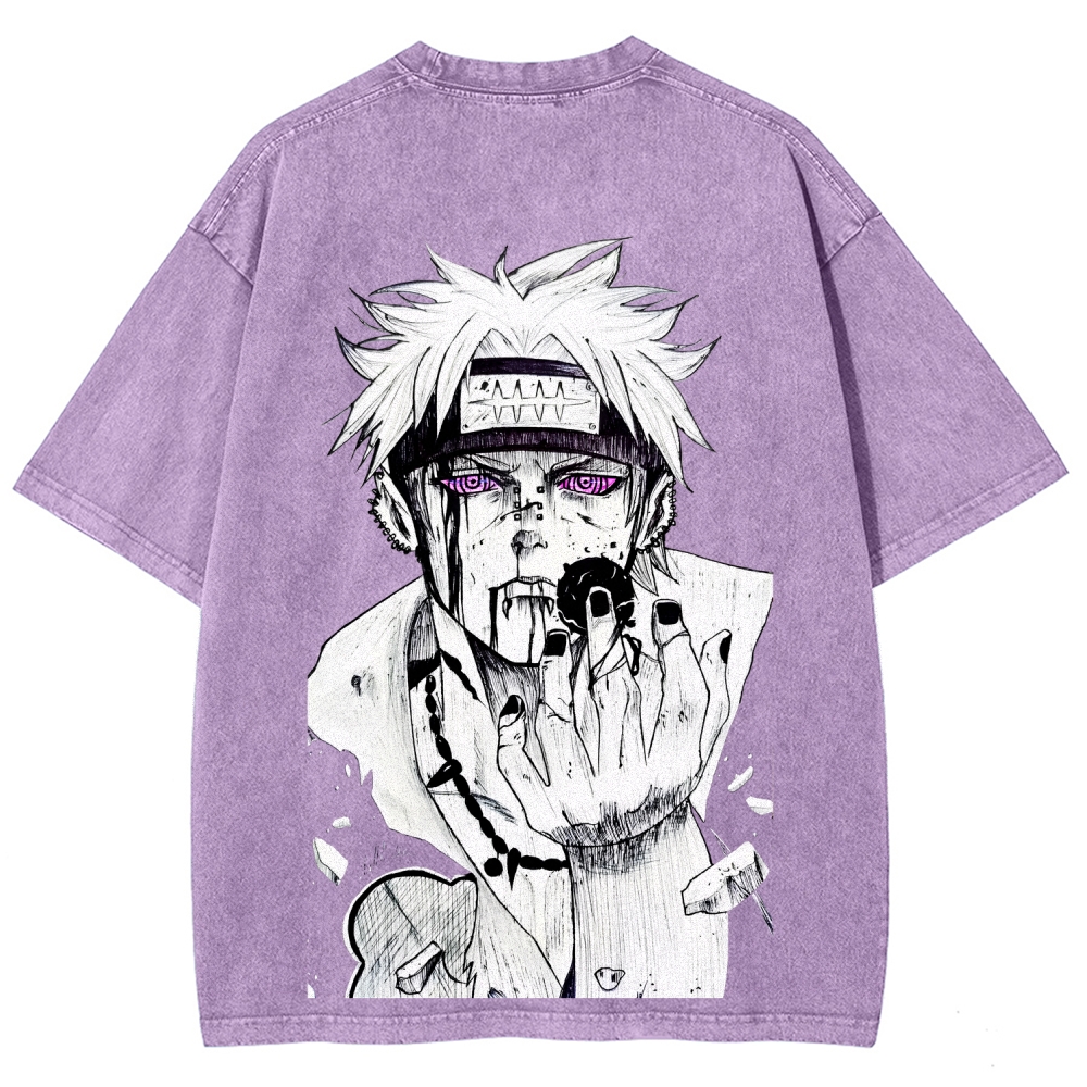 Naturo Unisex Fit Washed T-Shirt 2507024103-Coordom