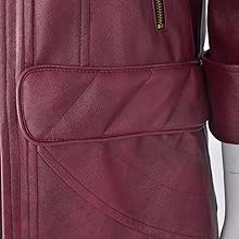 Crimson Devil Hunter Leather Long Coat | Devil May Cry Streetwear Jacket-Coordom