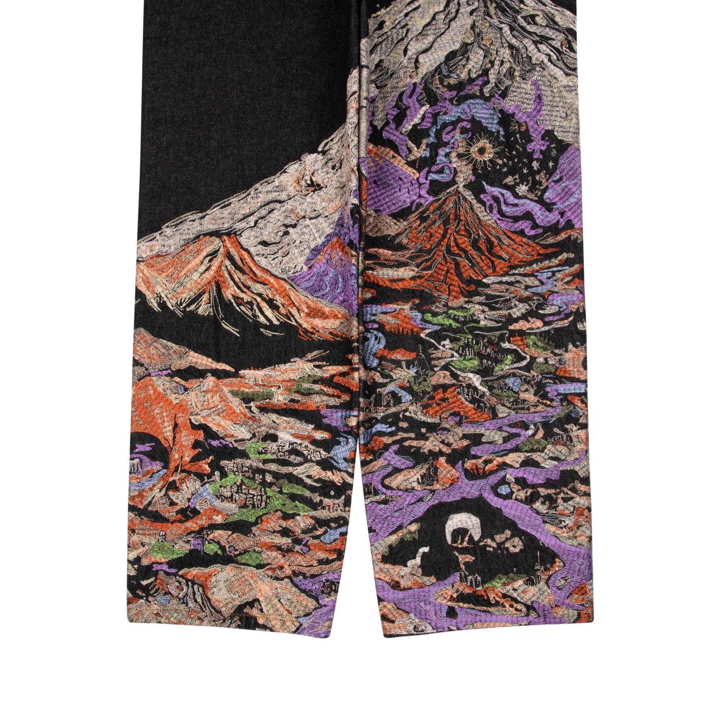 "sunset" black raw Denim-Coordom