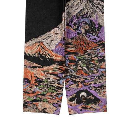 "sunset" black raw Denim-Coordom