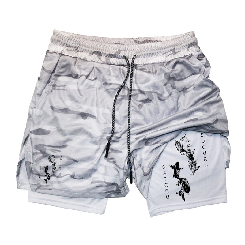 Geto x Gojo Gym Shorts-Coordom