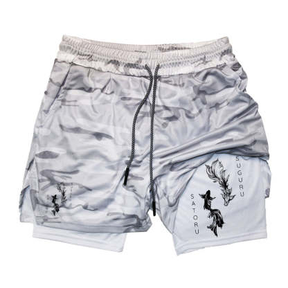 Geto x Gojo Gym Shorts-Coordom