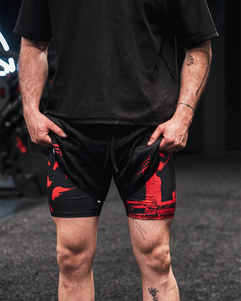 CROWS PERFORMANCE SHORTS-Coordom
