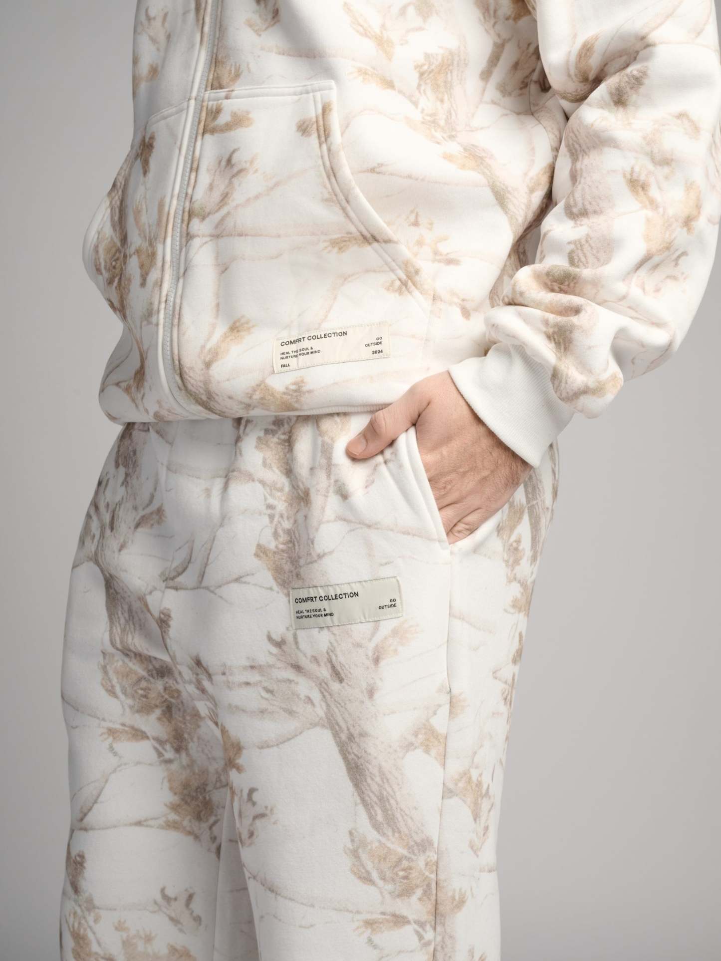 Camo Straight Leg Sweatpants|Streetwear Oversized Vintage Casual Wear-Coordom