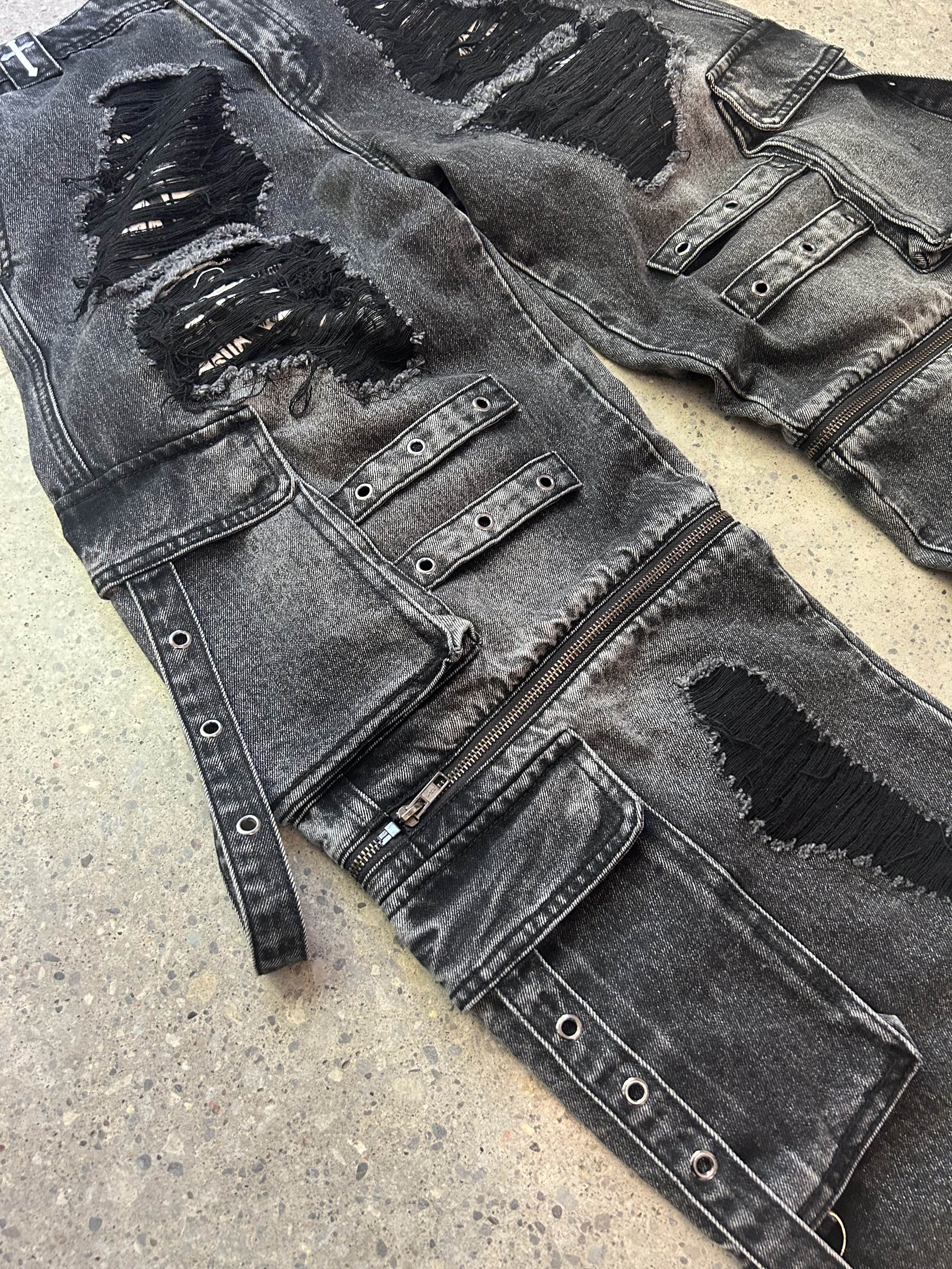 "Maria Wall" Cargo Pants-Coordom