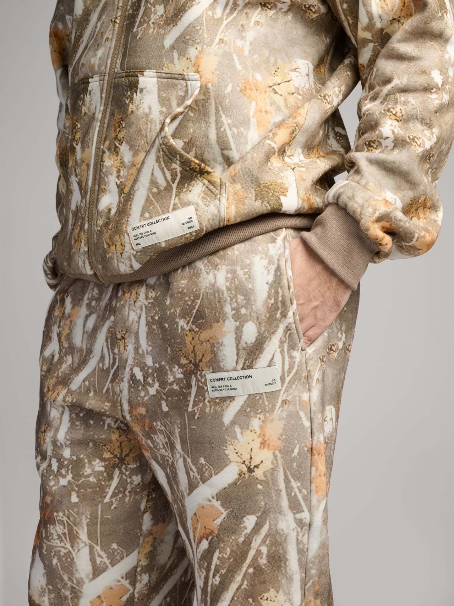 Camo Straight Leg Sweatpants|Streetwear Oversized Vintage Casual Wear-Coordom