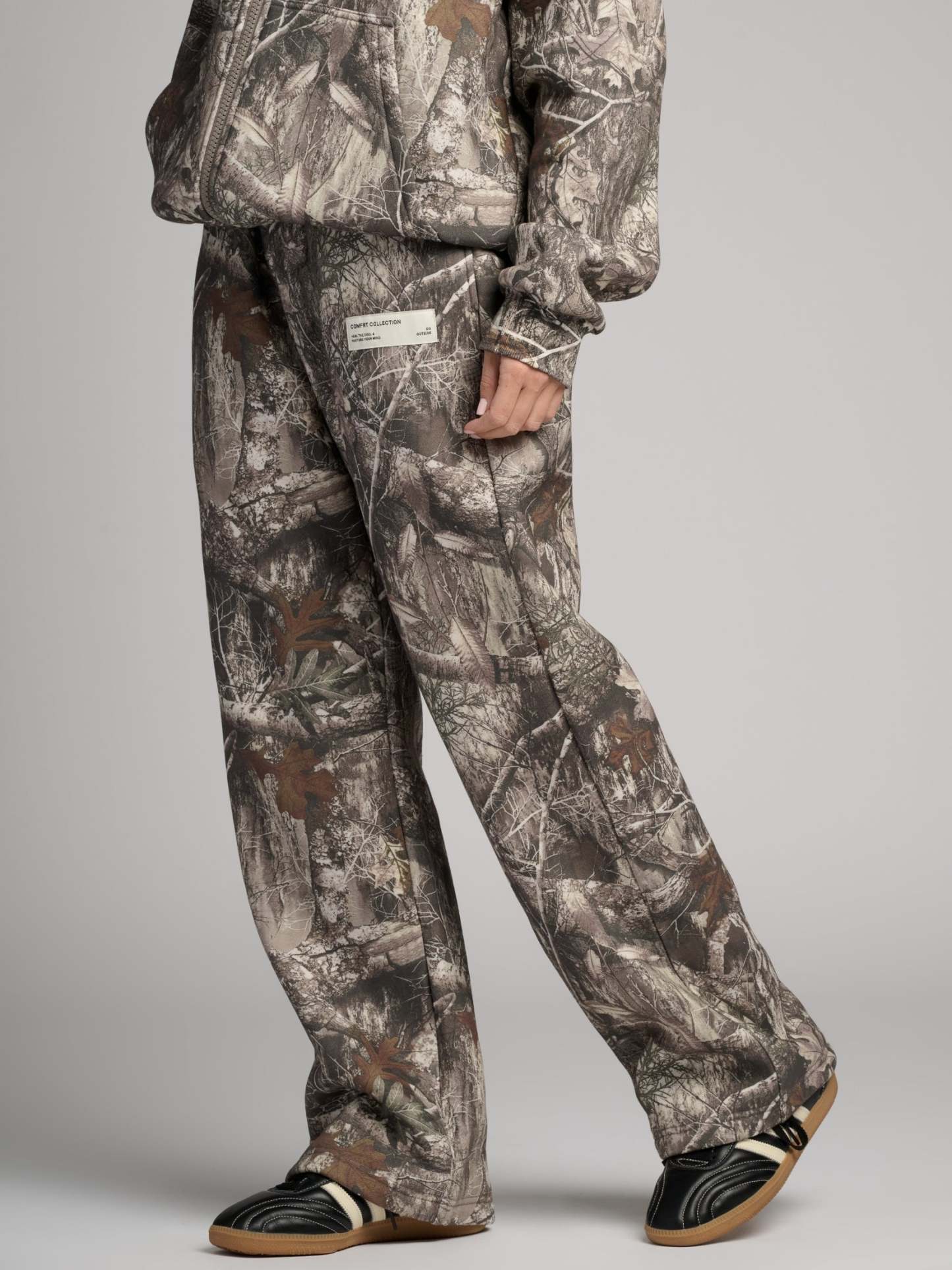 Camo Straight Leg Sweatpants|Streetwear Oversized Vintage Casual Wear-Coordom