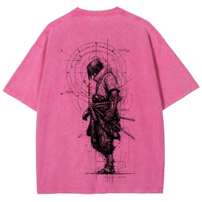 Naruto Unisex Fit Washed T-Shirt 2508017121-Coordom