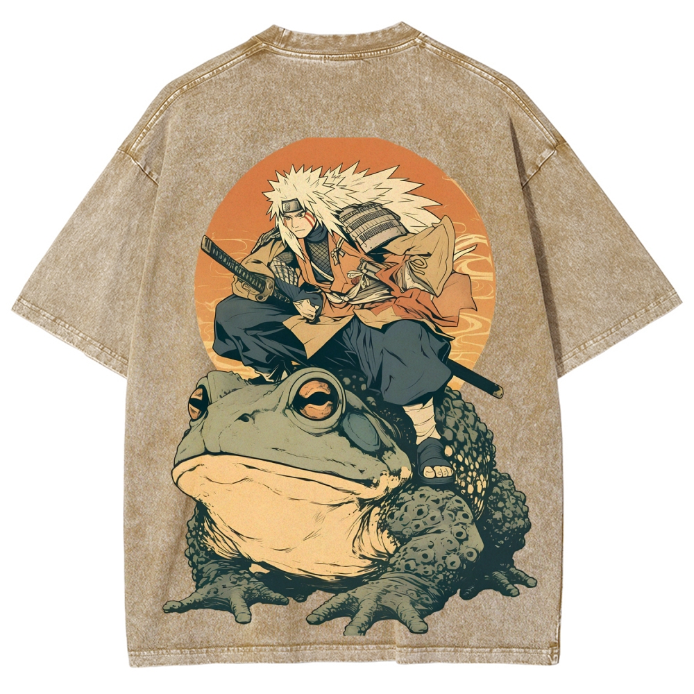 Naturo Unisex Fit Washed T-Shirt 2507024176-Coordom