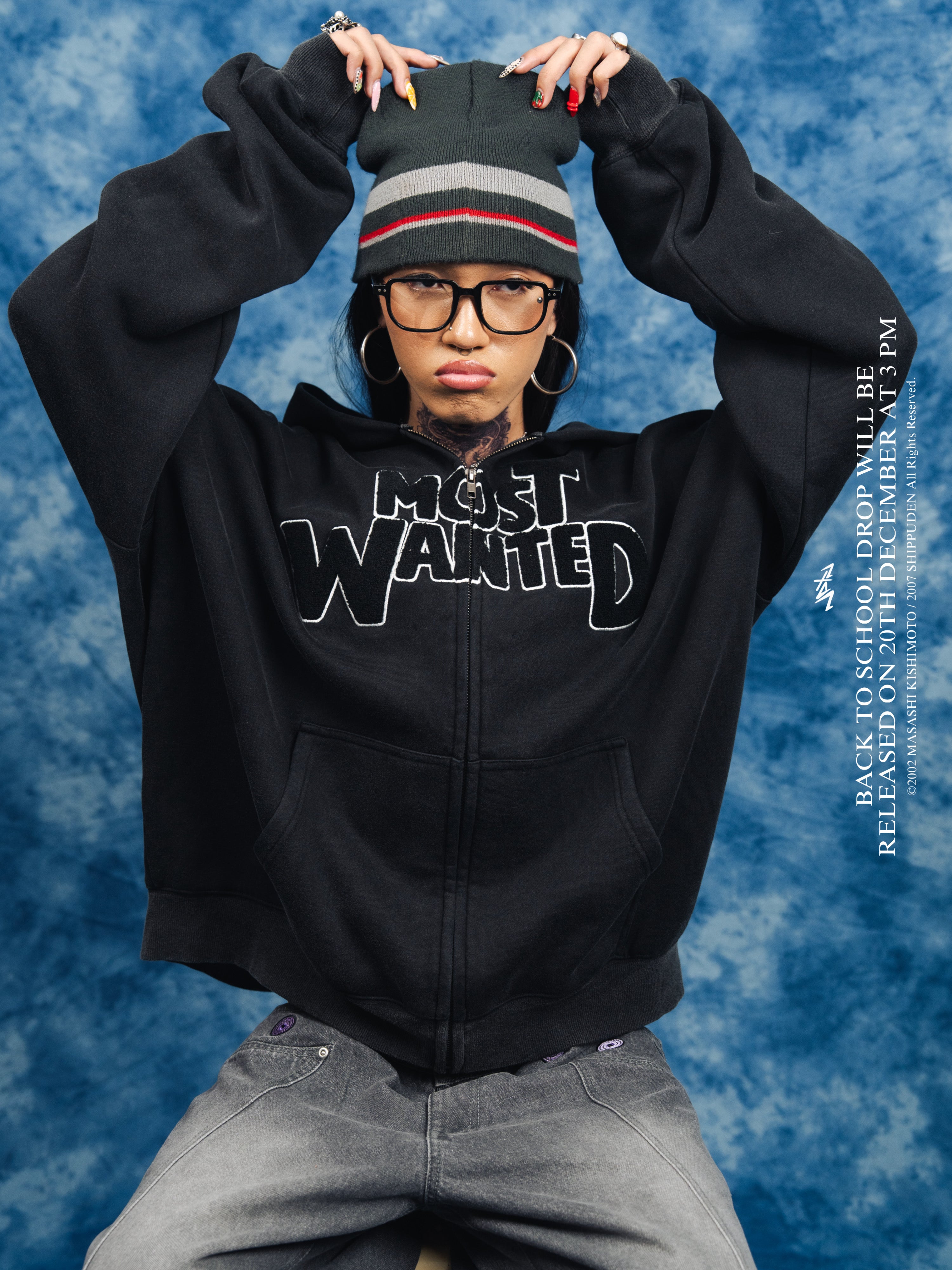 WANTED AKATSUKI ZIPPER-Coordom