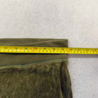 Juicy Couture Women's Olive Green Velour Flared Track Pant Loungewear Size XL-Coordom
