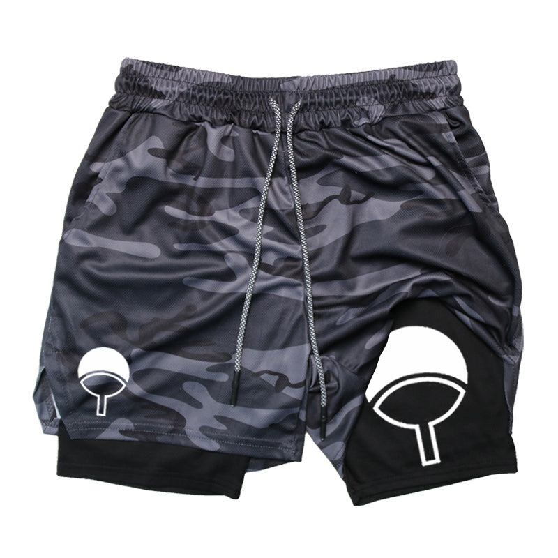 Uchiha Gym Shorts-Coordom