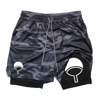 Uchiha Gym Shorts-Coordom