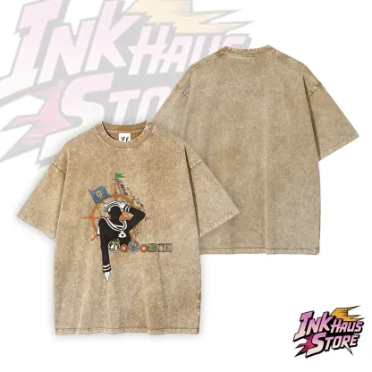 Josuke Higashikata  Jojolion JoJo's Bizarre Adventure Part 8: The Gospel of JoJo Short Sleeve Cotton Unisex Retro Wash Tee-Coordom