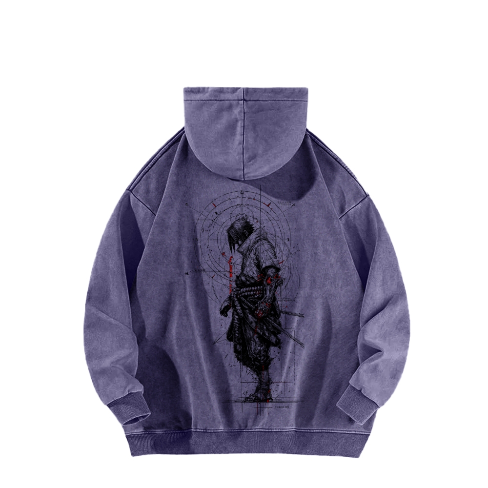 Naruto Casual Washed Hoodie 2509012968-Coordom