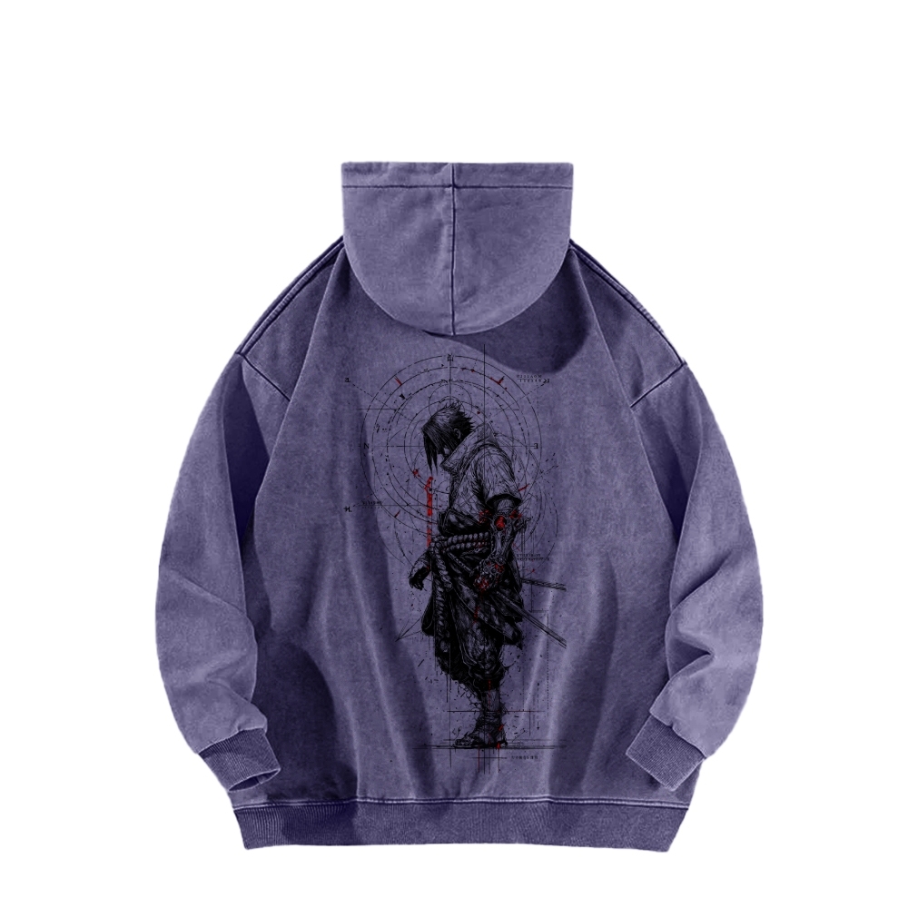 Naruto Casual Washed Hoodie 2509012968-Coordom