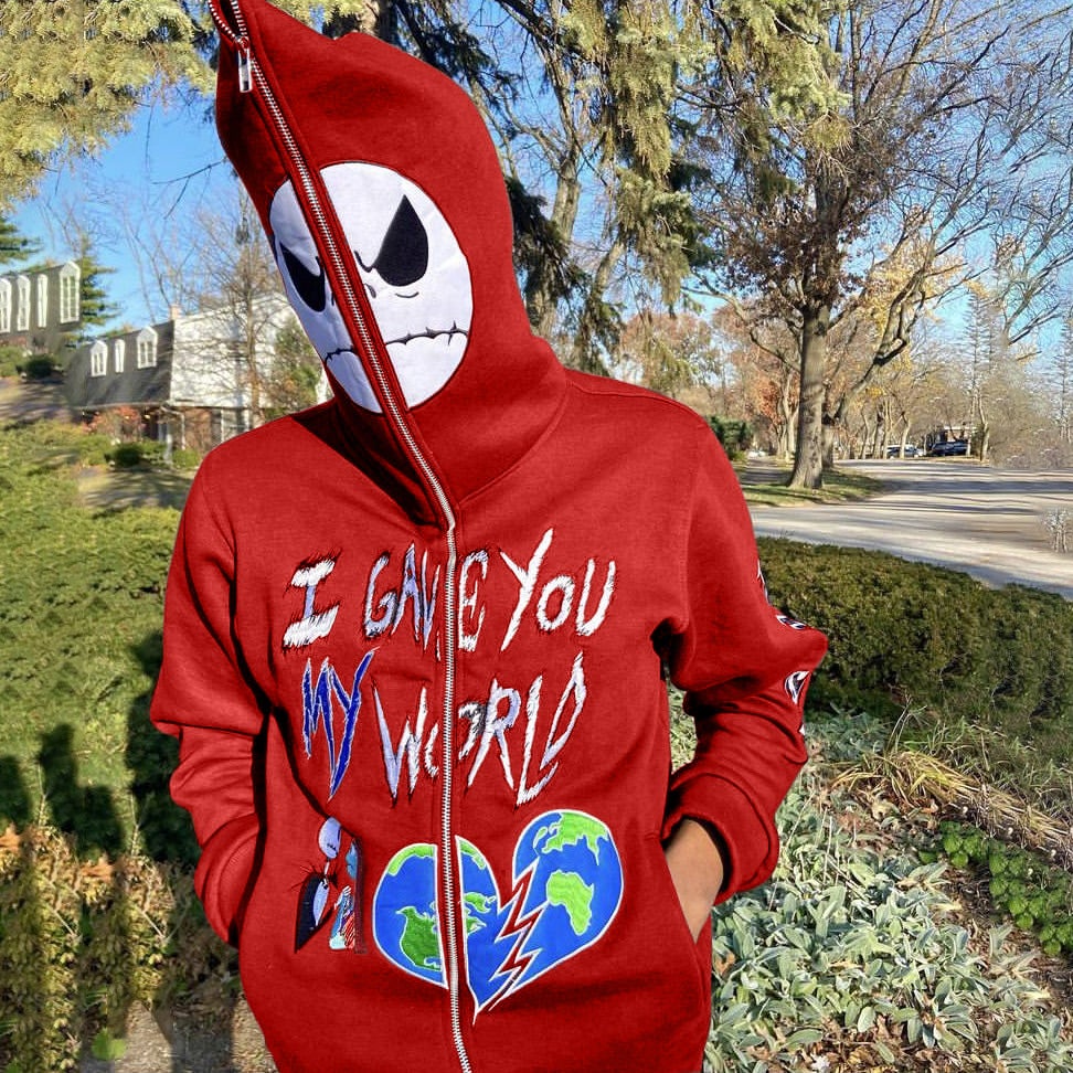 Fashion street style men's printed sweatshirt-Coordom