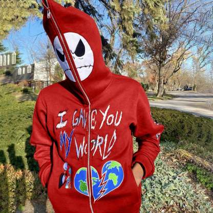 Fashion street style men's printed sweatshirt-Coordom